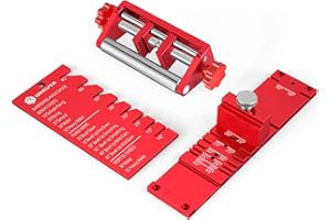GOHELPER Chisel Sharpening Kit, Chisel Sharpener, Chisel Honing Guide for Chisels and Planes Width 0.1" to 2.8" with Sharpening Angle Fixture, Angle Gauge from 10° to 45°