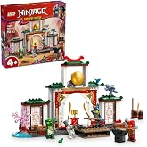 LEGO NINJAGO Ninja Spinjitzu Temple Creative Toy Featuring 4 Minifigure Dragon Models for Children Ages 71831-4 and Over