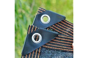 KOOEIN Red De Sombra 95% Tela De Sombra,Red De Privacidad,Red De Tela Anti-UV,Vela De Sombra para Patio,con Ojales,Techo,gallinero,jardín,Tejido Apretado,2x3m/6.6x9.8ft