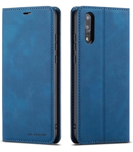 Verco Flip Cover Für Huawei P20 – PU-Leder Book Case Mit Magnet, Kartenfach Und Aufstellfunktion