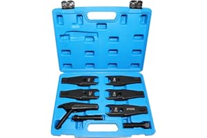 DPTOOL Estrattore Giunti Sferici Bracci di Controllo per impieghi gravosi Fuso a snodo Attrezzo per la rimozione delle estremità del Tirante 22mm 24mm 27mm 31mm 36mm per BMW/Benz