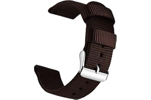 OLLREAR Nylonowy pasek do zegarka wojskowego - 13 kolorów i 4 rozmiary - 18 mm, 20 mm, 22 mm, 24 mm