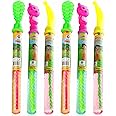 Aditi Toys Character Bubble Wands, Pack of 6 Bubble Sticks for Kids Above 3 Years, Magical Bubble Wand Toy for Kids, Bubble Sticks for Endless Joy & Fun Bubble Solution.