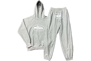SADWF Corteiz Chándal For Hombre, Traje Deportivo, Sudadera Con Capucha De 2 Piezas, Pantalones Deportivos, Sudadera Con Capucha, Conjunto Informal Unisex For Correr