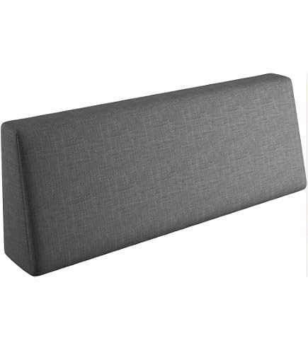 Seitenkissen Für Palette – 60x40x20/10 Cm, Wasserabweisend, UV-beständig, Aus Baumwolle & Polyurethanschaum