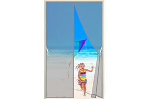 AMZBSGD Mosquitera Ventana Magnetica, 250x230 cm Prevenir Mosquitos y Insectos Mosquitera Magnética Ventana,Sin Taladrar Cierre Automático,para Puertas y Ventanas - Gris H