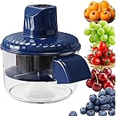Éplucheur Automatique 24x24x18cm Eplucheur Légumes Electrique Machine De Pelage De Raisin Épluche-ur Automatique Rechargeable