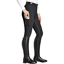 Montar Rijlegging Michelle Pull On Dames | Black | THE HORSE STORE