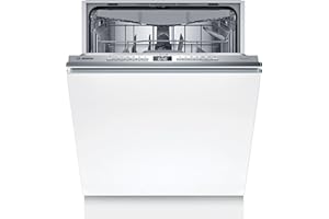 Bosch SMV4EVX08E, Serie 4, Smarter Geschirrspüler Vollintegriert 60 cm, Besteckschublade, Spülmaschine mit Programmassistent, besonders Leise, Rackmatic, Automatische Türöffnung, InfoLight, AquaStop