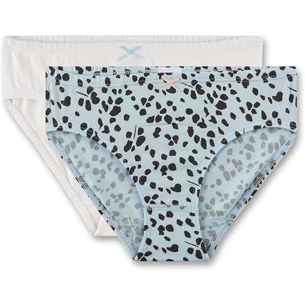 Sanetta Mädchen-Slips 3er Pack - Bequeme Baumwoll-Unterhosen Für Mädchen Im Set