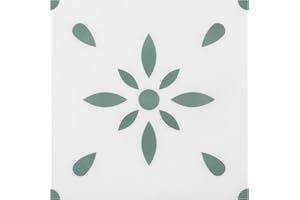 MORCART Peel & Stick - Pavimenti in vinile, 20 x 20 cm, piastrelle decorative per pareti, pavimenti, cucina, bagno, adatte per tutte le superfici lisce, confezione da 10