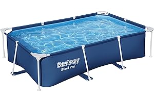BESTWAY Piscina Desmontable Tubular Infantil Steel Pro 259x170x61cm Azul