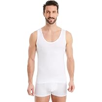 FINN Maglietta Intima Business Uomo Senza Maniche Con Scollo | FindTheDeal - 13