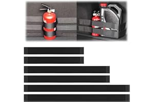 CUINIUNAID Organisateur de coffre de voiture - Bandes Velcro - Organiseur de coffre de voiture - Pour fixation d'objets et extincteur de voiture - 40 cm, 60 cm, 80 cm