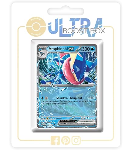 CARTE POKÉMON AMPHINOBI Ex 106/167 EV6 Mascarade Crépusculaire EUR 5,00 CARTE POKÉMON AMPHINOBI Ex 106/167 EV6 Mascarade Crépusculaire EUR 5,00