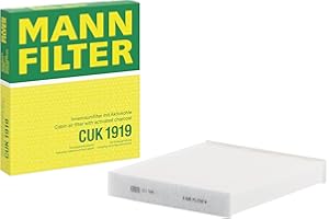 MANN-FILTER CUK 1919 Filtro aria cabina - Filtro Antipolline con Carbonio attivato - per Autovetture + veicoli commeriali