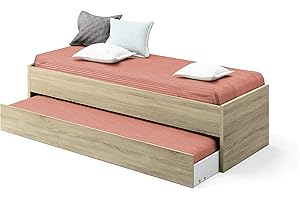 Muebles Pitarch Tibet Estraibile, Truciolato e melanina ad Alta densità, Cambrian, 54 x 202 x 97 cm