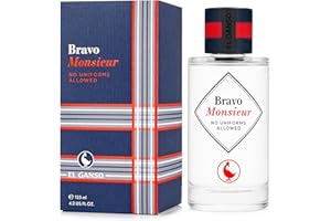 El Ganso Bravo Monsieur, Eau de Toilette para Hombre, Fragancia Aromática Amaderada, 125 ml con Vaporizador