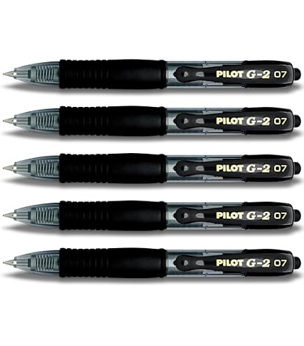 Pilot G2-XS7 Pixie Mini-Tintenroller – 0,7 Mm Spitze, 0,4 Mm Strich, Blaue Tinte, 6er Pack