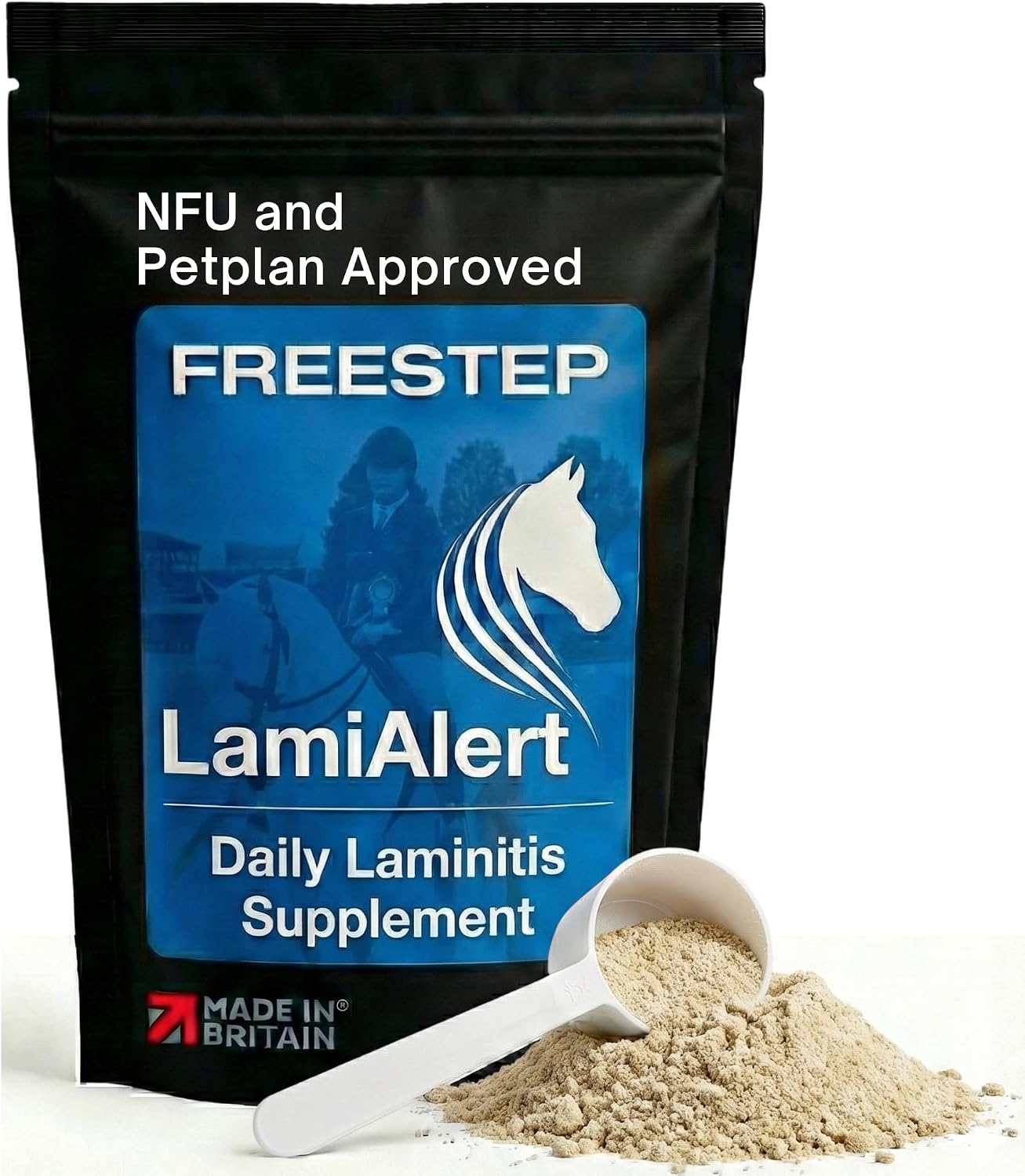 Freestep LamiAlert | Horse Supplement Suitable for Laminitis Prone Horses | Magnesium Powder with Chelated Zinc & Copper | Forage Balancer for Good Doers | Molasses Free & Low Sugar
