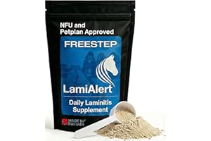 Freestep LamiAlert - Laminitis Supplement for Horses, Magnesium Powder with Chelated Zinc & Copper, Molasses-Free, Hoof & Metabolic Support
