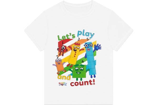 Numberblocks T-Shirt För Pojkar, Barnkläder För Barn