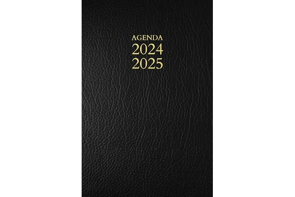 Agenda scolaire 2024 2025: Organisateur Planificateur Semainier et mensuel | une semaine sur deux pages d'aout 2024 a juillet 2025 Pour Étudiants Collège, Lycée | 12 mois | Format A5