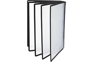 ‎DURABLE Durable Sichttafel Sherpa Panel A4, PP, A4, schwarz, 5er Packung, 560601