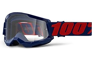 100 Percent STRATA 2 Goggle Masego-Clear Lens, Adultos Unisex, Azul, ESTANDAR