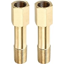 Raccord Compression Laiton Sourcing Map - G1/2 Femelle X 8mm OD Pour Tubes Eau/Huile/Carburant