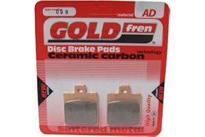MY MOTO PARTS Peugeot Tweet 125 (4T) (Global) 2010 Brake Disc Pads Goldfren - Rear Right (Pair)