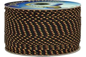 Corderie Italiane 006038276 Cordino Colorato Hobby Fantasy, Nero, 3 mm, 20 mt