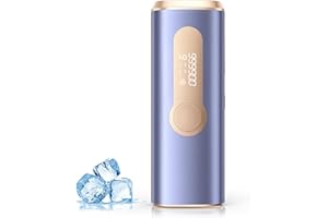 TIIMAGIC IPL Geräte Haarentfernung Laser mit Gefrierfunktion, Schmerzfreie Haarentfernungsgerät mit HR/SC/RA Erweiterte Funktionen, 999,900 Lichtimpulse für Körper, Gesicht, Bikini - Platin