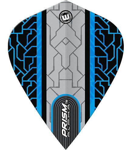 Dart Feathers Harrows Quantum X Dart Flights - 100 Micron - Std - 3D Effect - Green - 1 Set (3 Skull Flights