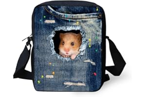 Binienty Kinder Messenger Bag Kleine Crossbody Schulter Handtaschen für Reise Schule Wandern