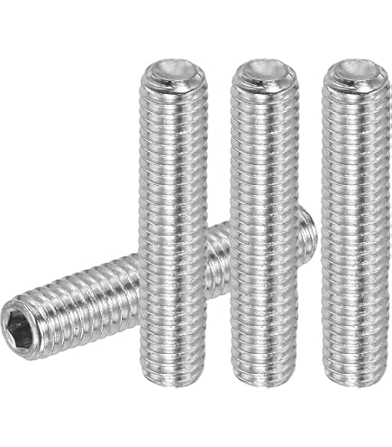 40 Vis M6x6mm Inox 304 à Tête Hexagonale Interne - Neuf - Uxcell
