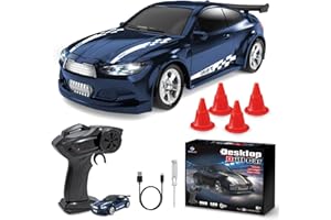 BuzzoXerex Samochód zdalnie sterowany Drift 1:64 RC Drift Car (Jasnoniebieski)