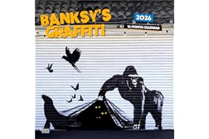 Banksy's Graffiti 2026 – 16-Monatskalender: Original BrownTrout-Kalender [Mehrsprachig] [Kalender] (Wall-Kalender)