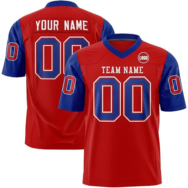 Maillot Rugby Personnalisé Yunshenla - Nom Et Numéro - Homme Femme Enfant - Polyester Respirant