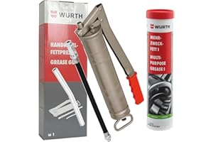 Würth Handhebelfettpresse inkl. 400g Mehrzweckfett I