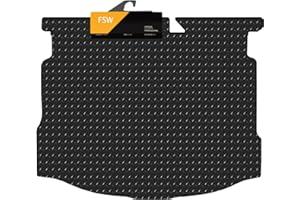 FSW - Tailored Mats - Fits Nissan Qashqai 2007-2014 Boot Mat - Rubber - Non Slip Car Boot Floor Mat, Heavy Duty 3mm Rubber - Waterproof, Anti Slip Boot Mat, Edged With Black Cloth Binding