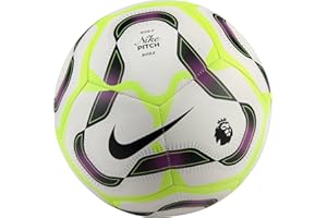 Nike FZ3048-100 Premier League Pitch Football - Fa24, White/Bold Berry/Volt/Black