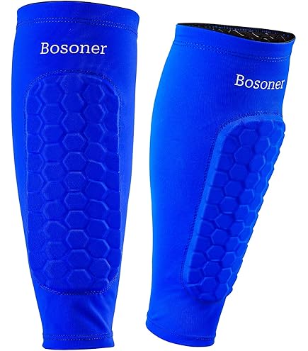 BOSONER Schienbeinschoner Kinder Fußball - Leicht & Atmungsaktiv 60g
