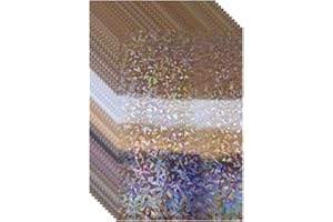 ASENME Cartoncino olografico A4 – 10 unità Cartoncino A4 (Frammenti, A4 / 10 unità)