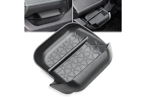 auovo Driver's Drawer Box Compatible with Toyota RAV4 Accessories 2025 2024 2023 2022 2021 2020 2019 Drivers Side Cubby Drawer Organizer for RAV4 Storage Glove Tray Interior Trim