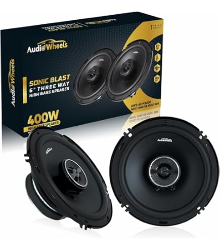 Luidsprekerverbeteraar van schuim | 6,5 inch zelfklevende luidspreker snelle ringen,Universele Car Foam Speaker Enhancer System Kit, Car Door Speaker Fast Rings Foam Bass Blockers voor Car Lecerrot