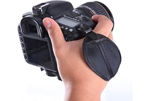 Movo Photo HSG-4 SecureMe Padded Grip Strap for DSLR Cameras - Prevents droppage and stabilizes video