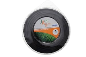 Jardiaffaires Filo per decespugliatore Professionale Extra Pro Quadrato 5mm x 17 metri