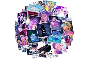DEFGNOP K pop Demon Hunters Merch Sticker Set, 50 Stück Wasserdichte Anime Merch Stickers Aufkleber für Auto, Laptop, Wasserflaschen, Aufkleber für Teenager, Niedliche (B)