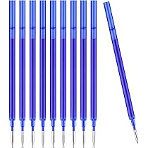Ricariche Penne Cancellabili - 10 Pezzi Nero 0.7mm, Compatibili Con Legami, Altezza 13cm - Foto 2